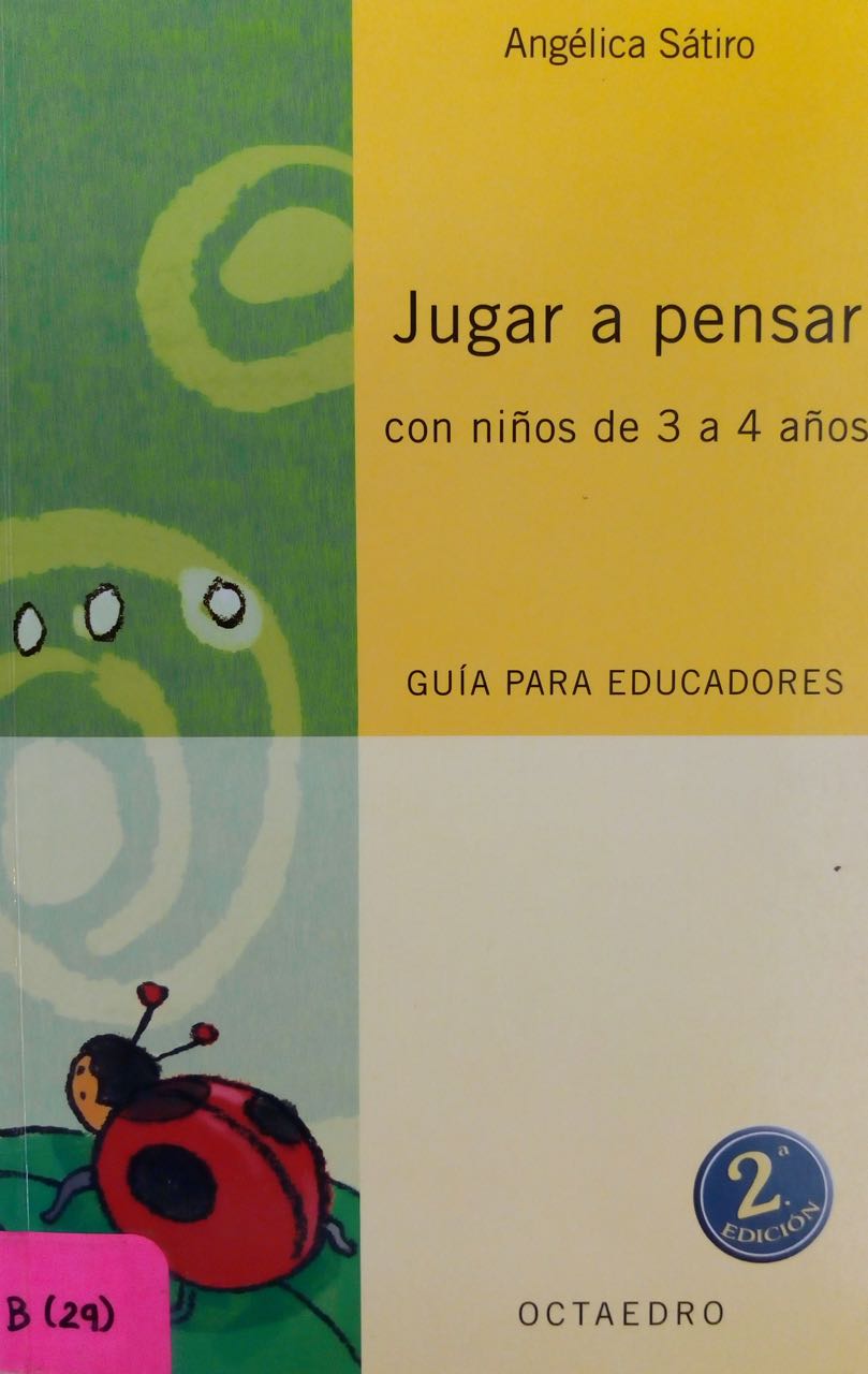 Jugar a pensar con niños de 3 a 4 