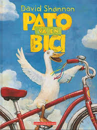 Pato va en bici